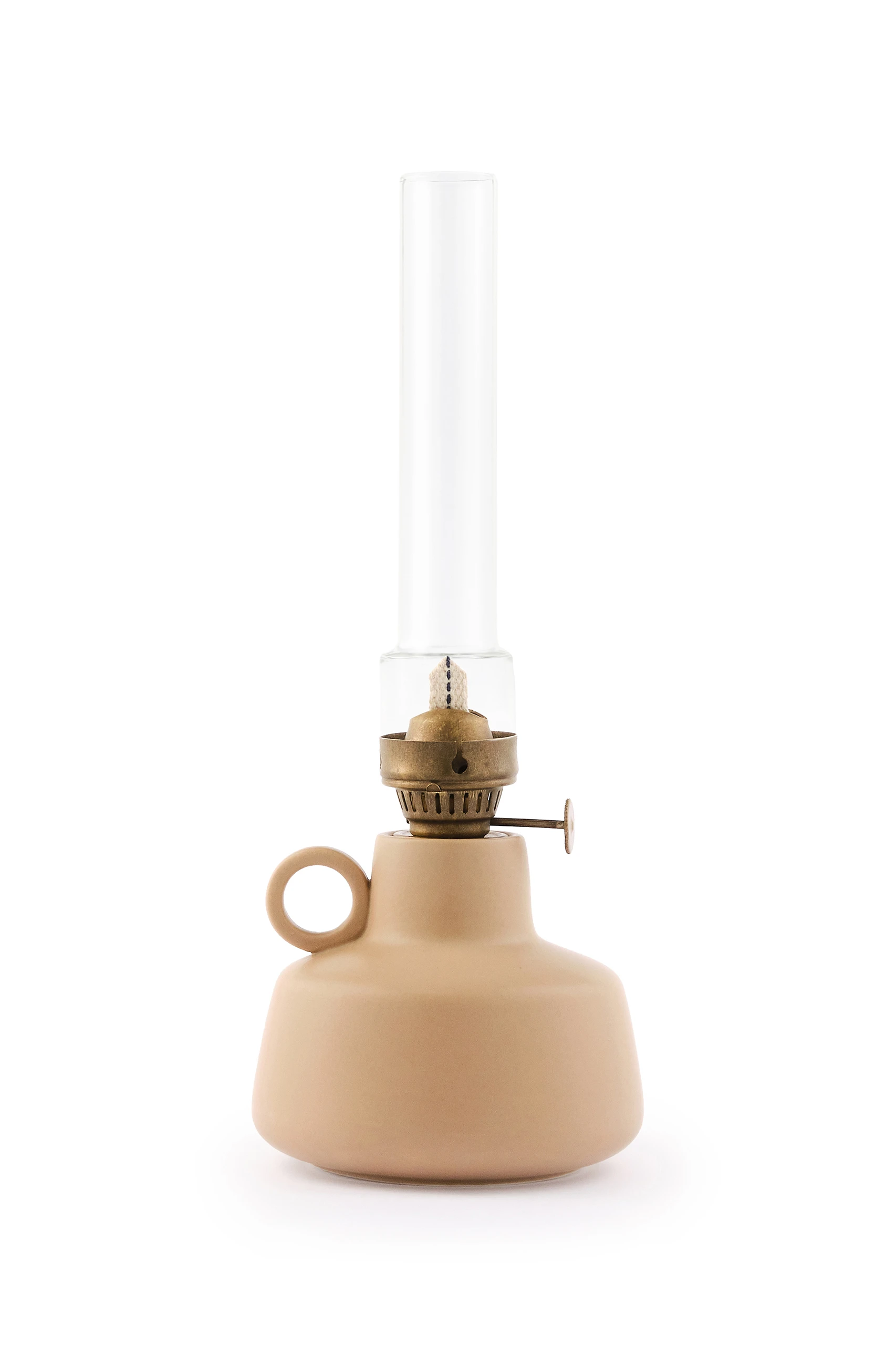 Mushroom Handled Oil Lamp