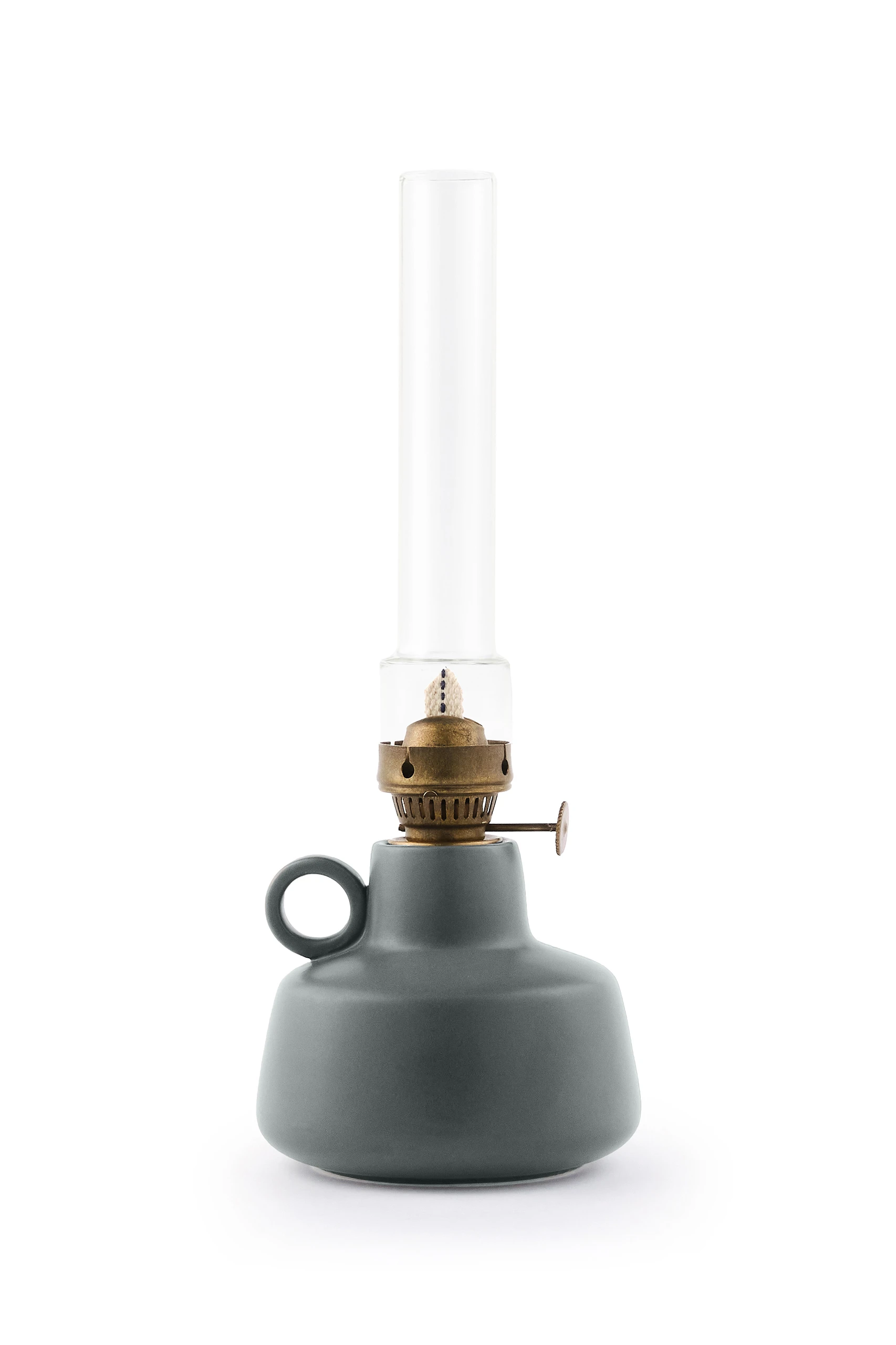Smoke Handled Oil Lamp