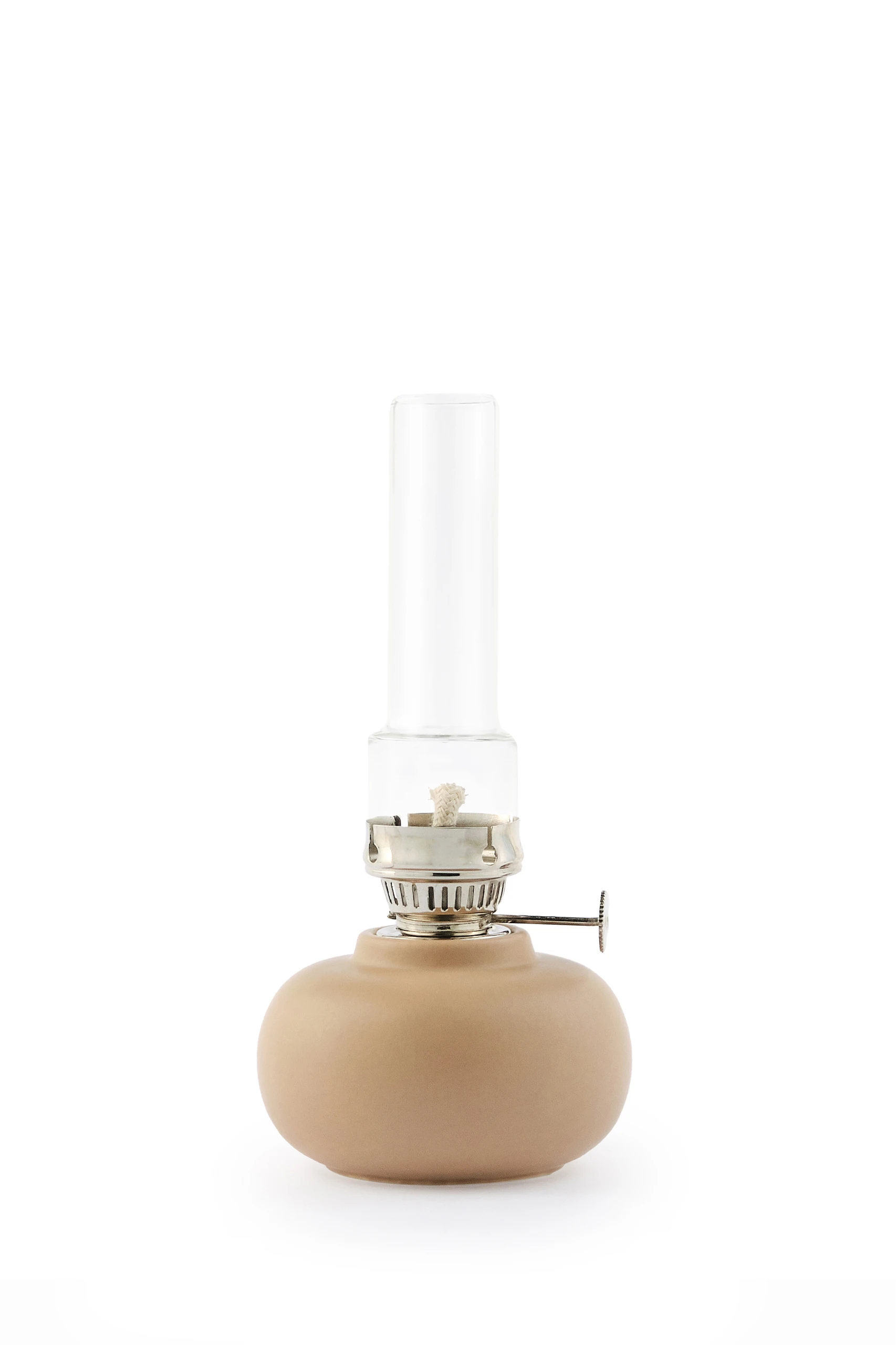 Mushroom Pebble Oil Lamp