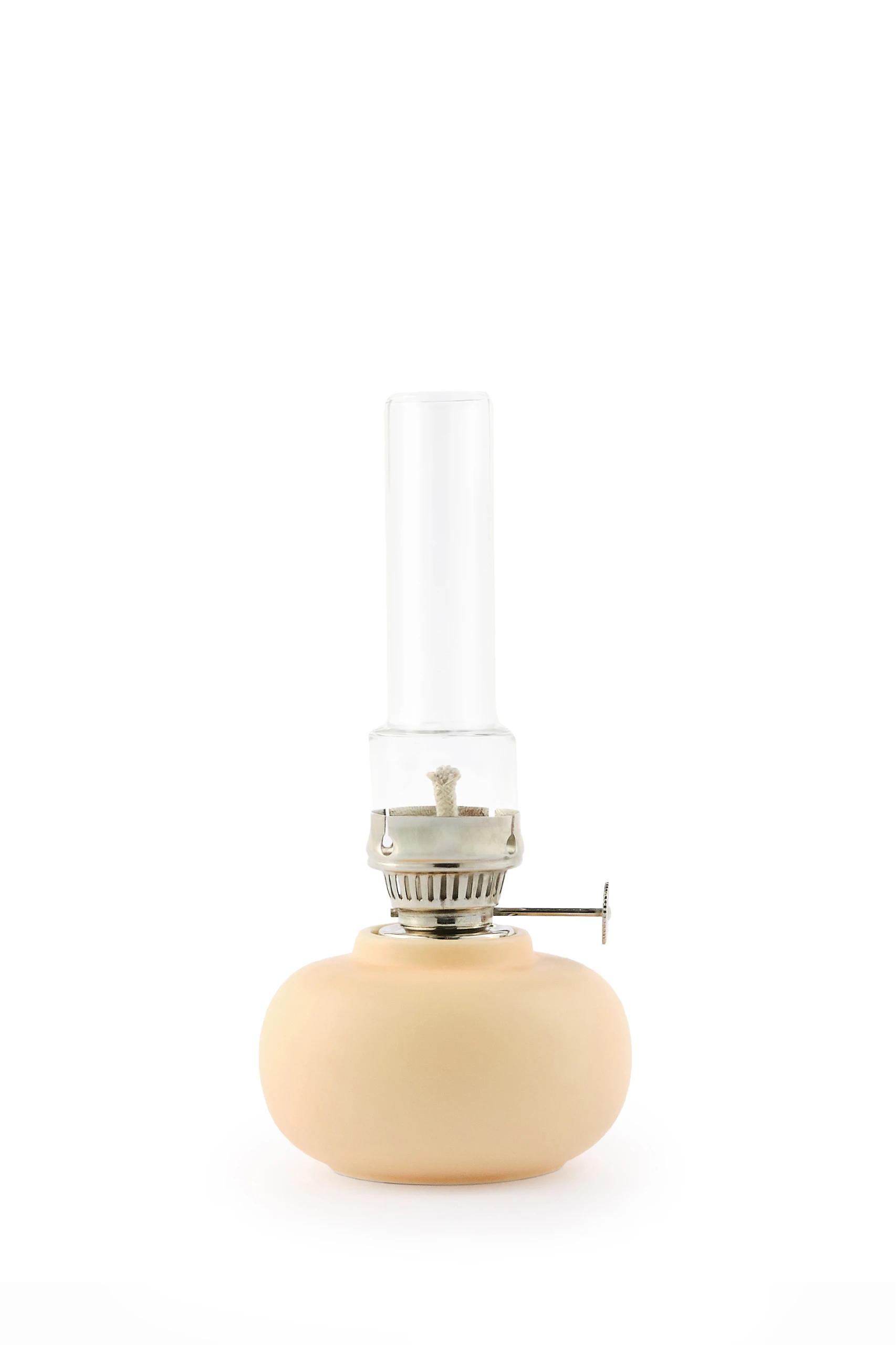 Butter Pebble Oil Lamp